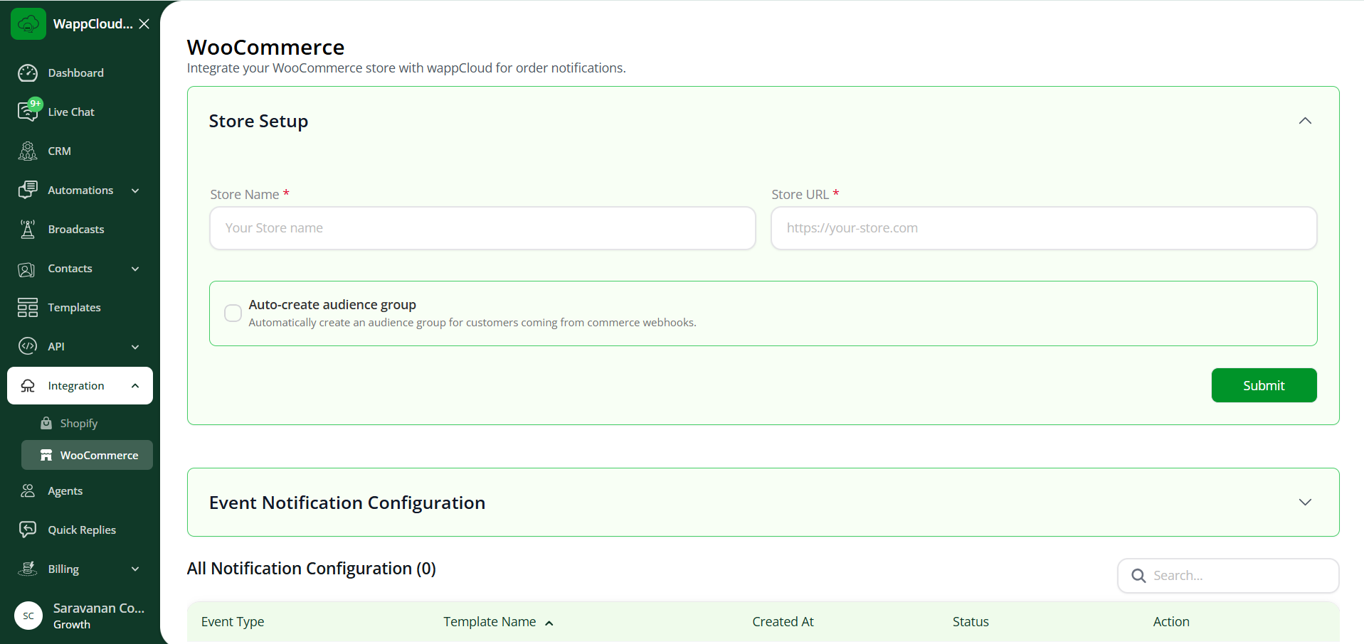 WooCommerce Setup