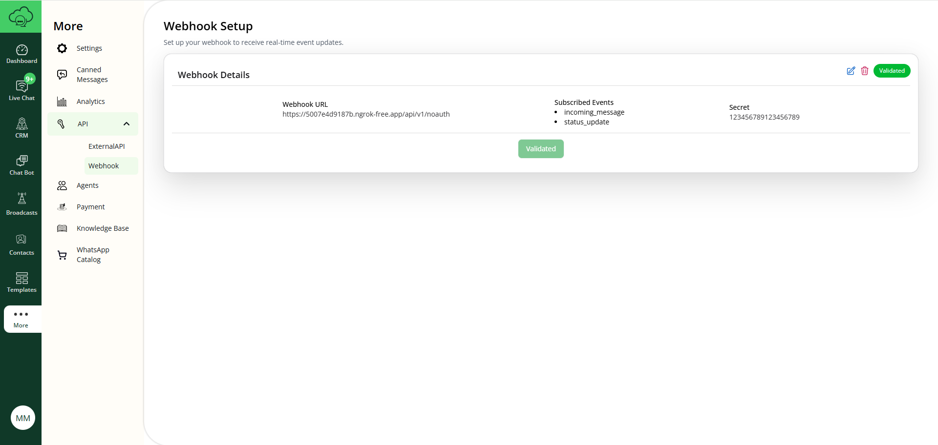 After Webhook Validation